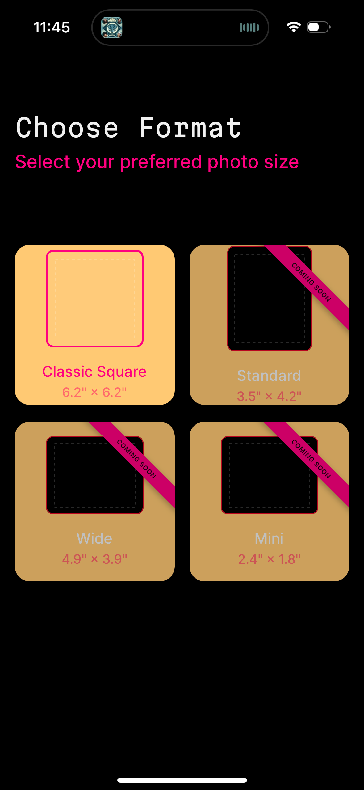 30 CLICKS - Choose Format